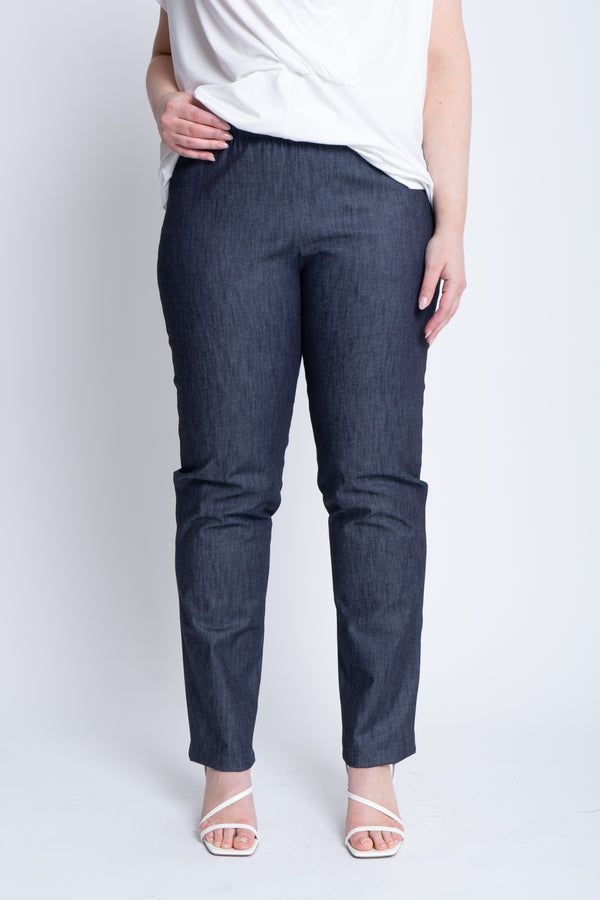 Laelia Trousers in Cotton Denim - ADAM BRODY Zürich