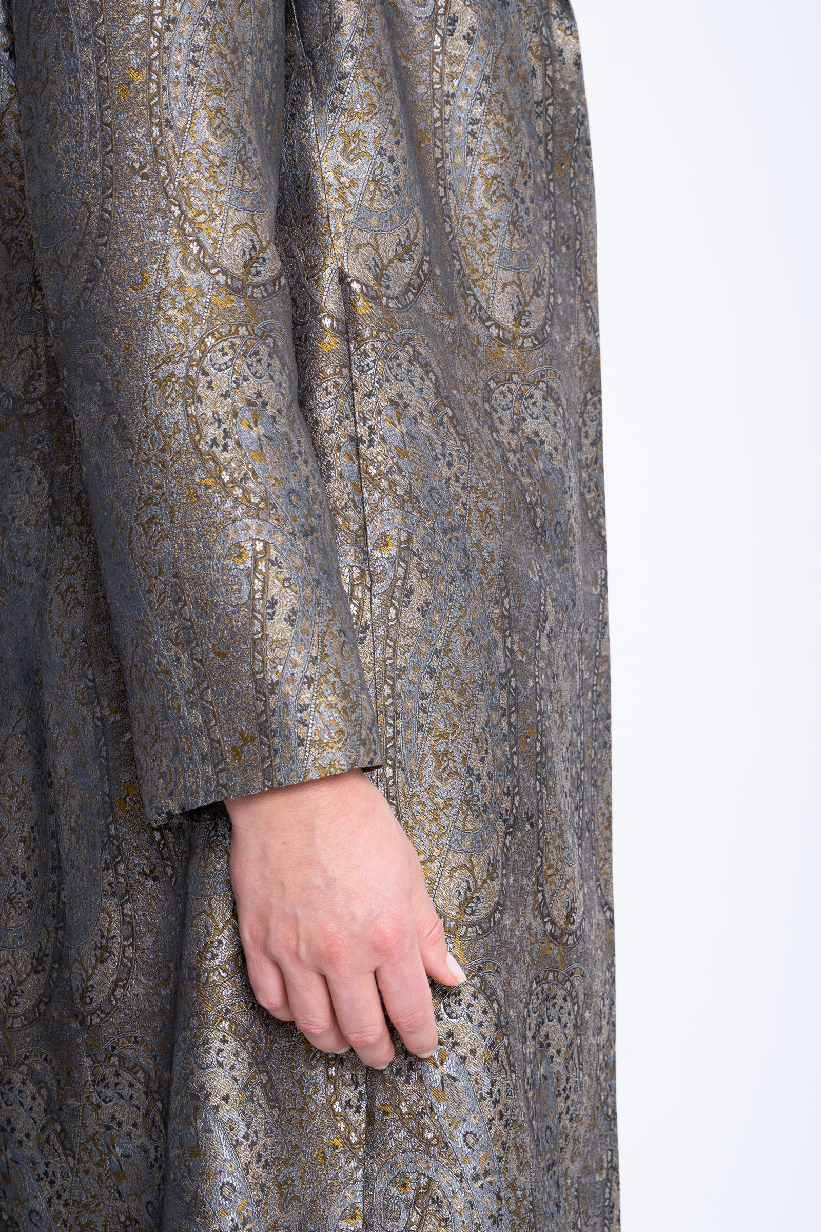 Meira Long Jacket in Jacquard – ADAM BRODY Zürich