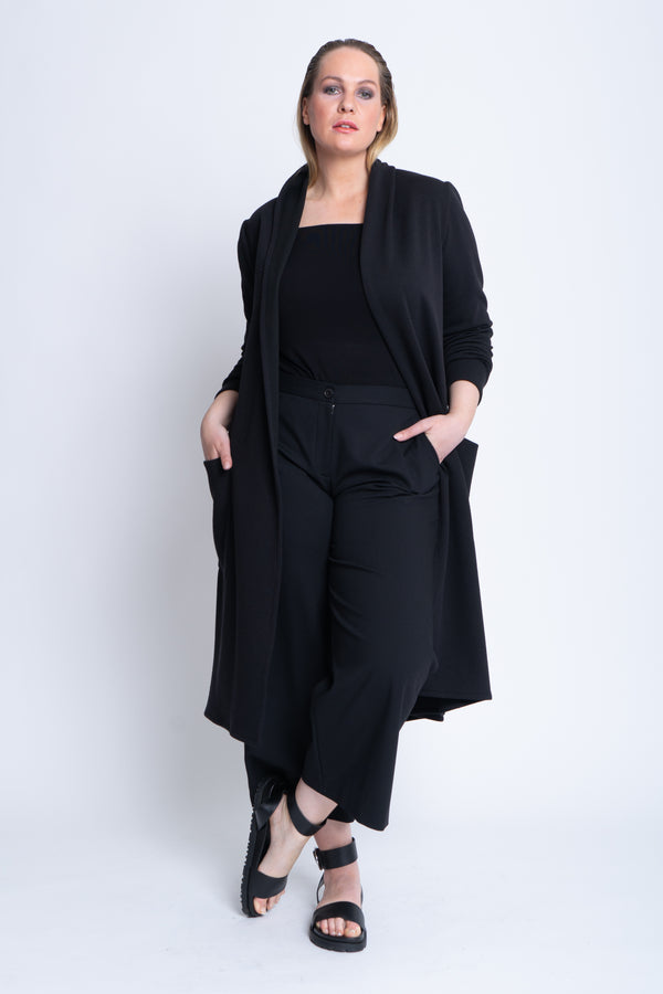 Pierette Long Cardigan in Cotton Mix - ADAM BRODY Zürich