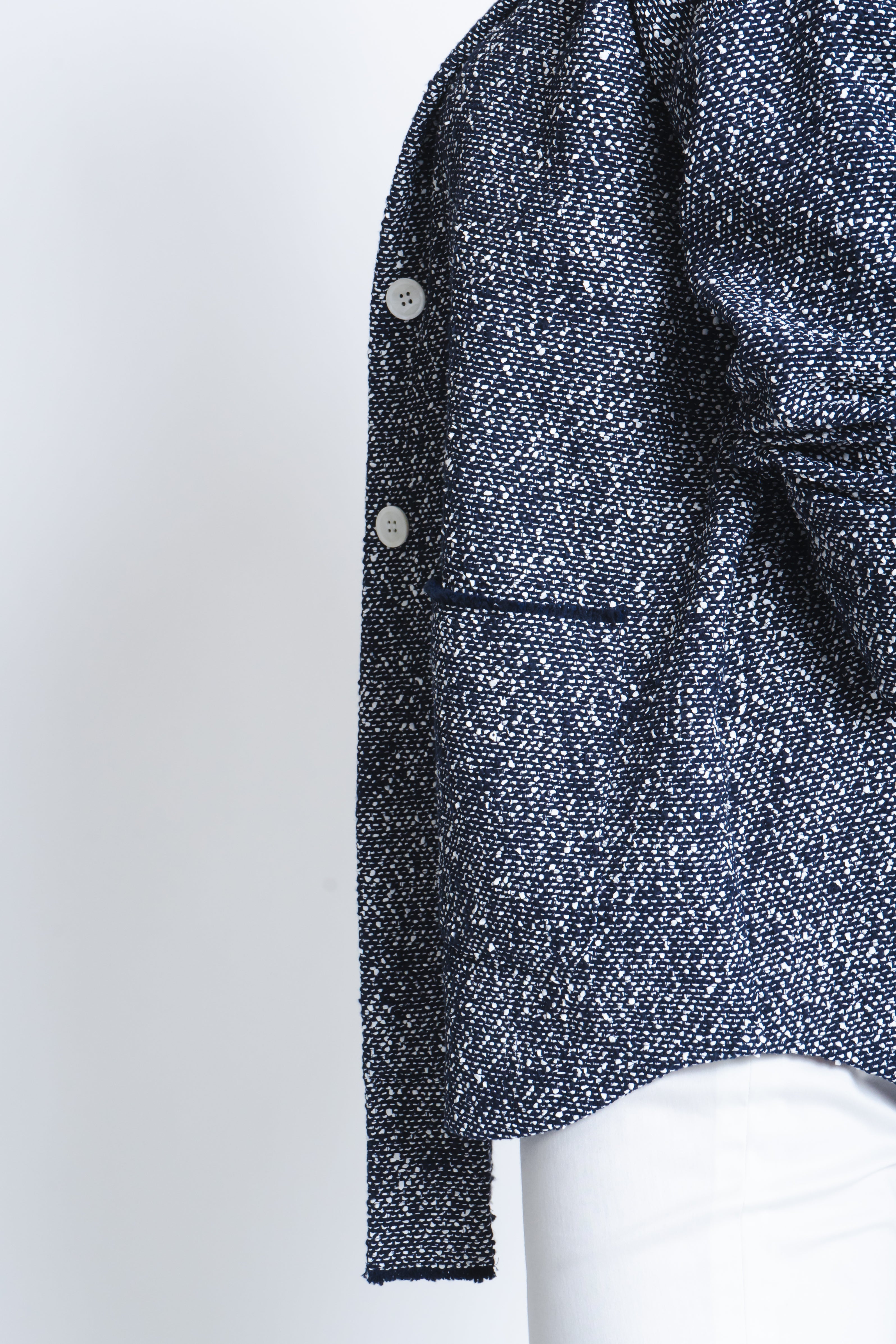 Ran Coat in Fine Cotton Bouclé - ADAM BRODY Zürich