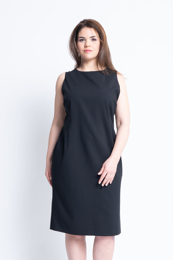 Selma Dress in Micro Piqué Wool Mix - ADAM BRODY Zürich