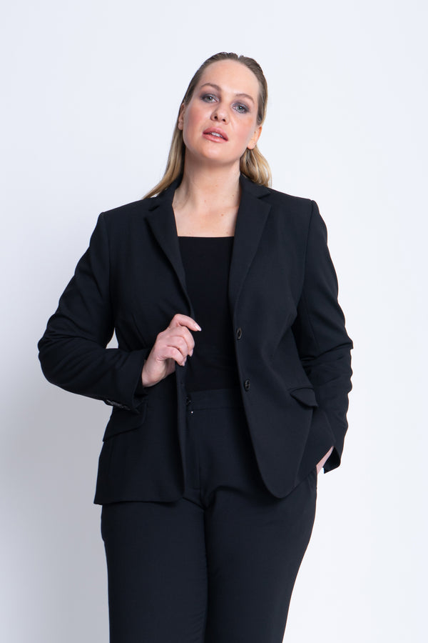 Sophia Blazer in Micro Piqué Wool Mix - ADAM BRODY Zürich