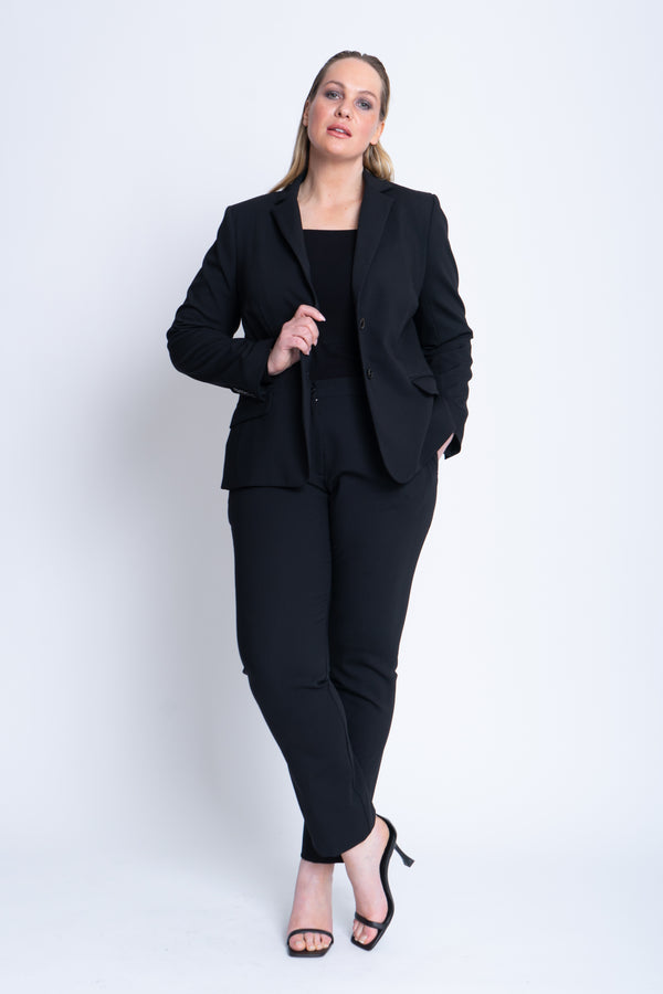 Sophia Blazer in Micro Piqué Wool Mix - ADAM BRODY Zürich